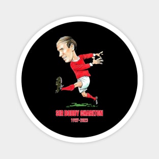 Sir Bobby Charlton Memorial Magnet